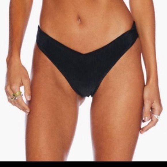 Beach Riot Vanessa High Cut Bikini Bottom, Large, $88 - Picture 1 of 6